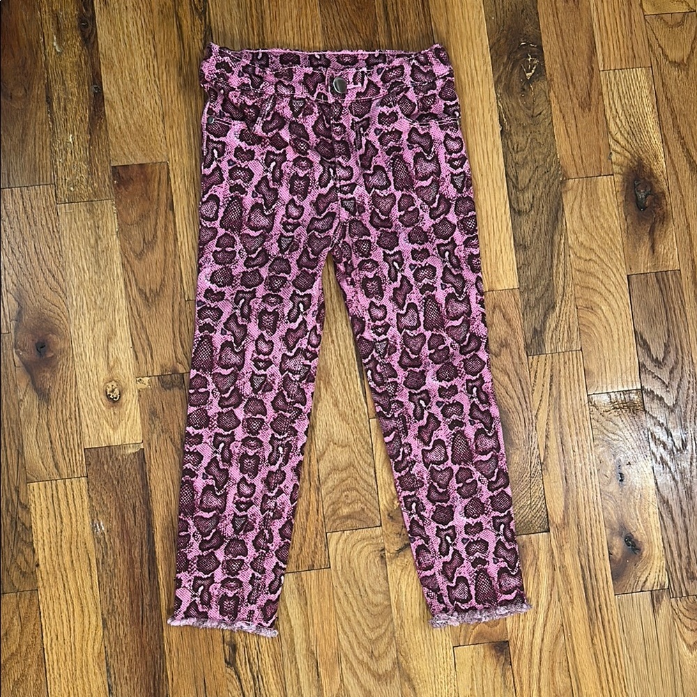 Pink Leopard Print Leggings